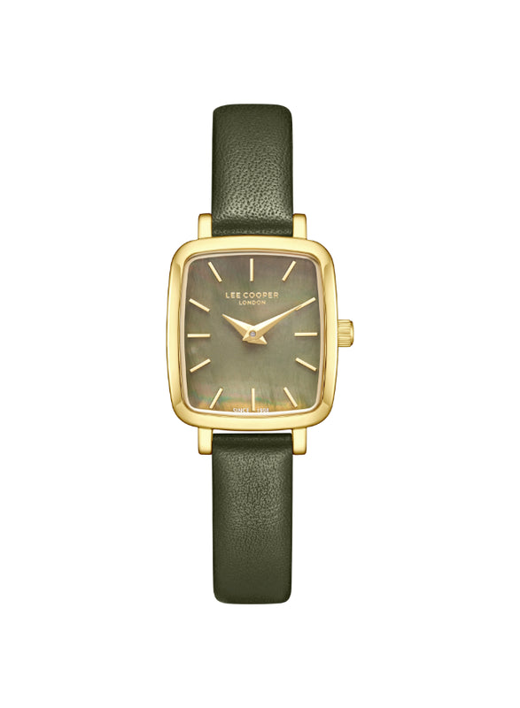 Lee Cooper Women's Analog Dark Green Dial Watch - LC08151.175