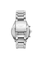 ساعة لي كوبر الرجالية متعددة الوظائف بمينا أزرق داكن - LC08153.390