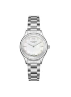 ساعة لي كوبر النسائية التناظرية ذات المينا المصنوع من عرق اللؤلؤ - LC08157.320