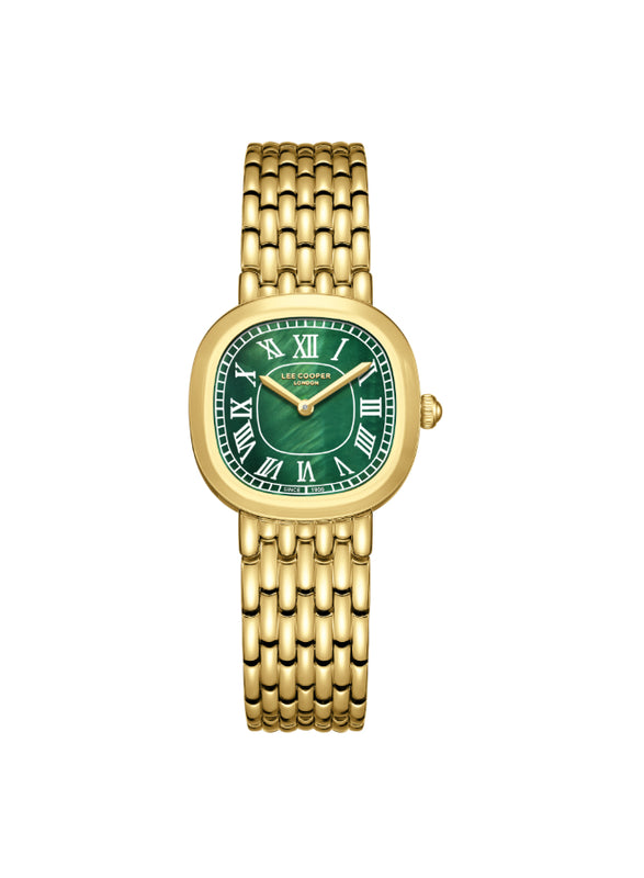 Lee Cooper Women's Analog Dark Green Dial Watch - LC08159.170