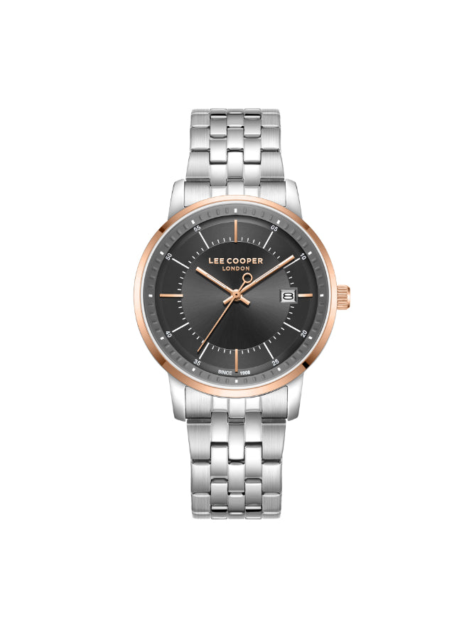 Lee Cooper Men's Analog Grey Dial Watch - LC08164.560