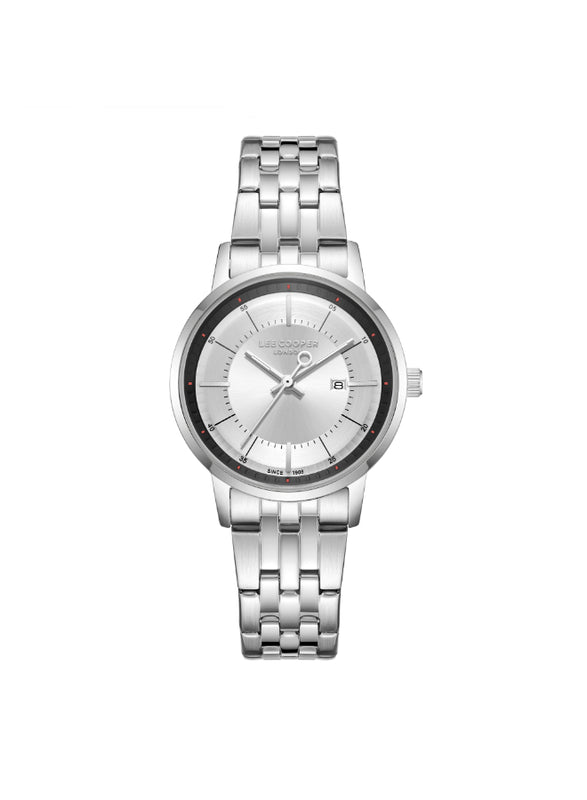 Lee Cooper Women's Analog Silver Dial Watch - LC08165.330