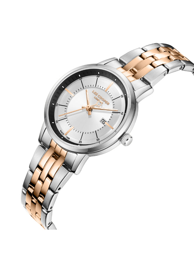 Lee Cooper Women's Analog Silver Dial Watch - LC08165.530