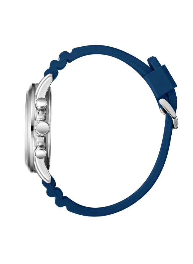 ساعة لي كوبر الرجالية متعددة الوظائف بمينا أزرق داكن - LC08170.399