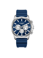 ساعة لي كوبر الرجالية متعددة الوظائف بمينا أزرق داكن - LC08170.399