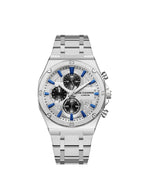 Lee Cooper Men's Multi Function Silver/Blue Dial Watch - LC08171.300