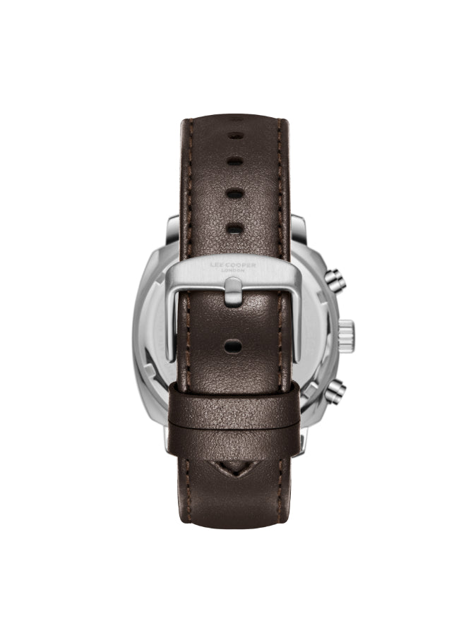 ساعة لي كوبر الرجالية متعددة الوظائف بمينا أزرق داكن - LC08172.592