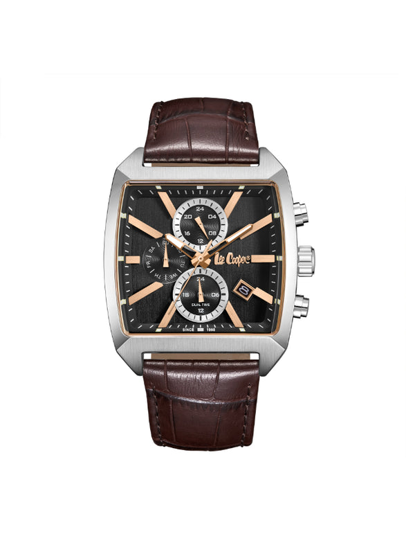 Lee Cooper Men's Multi Function Grey Dial Watch - LC08180.362