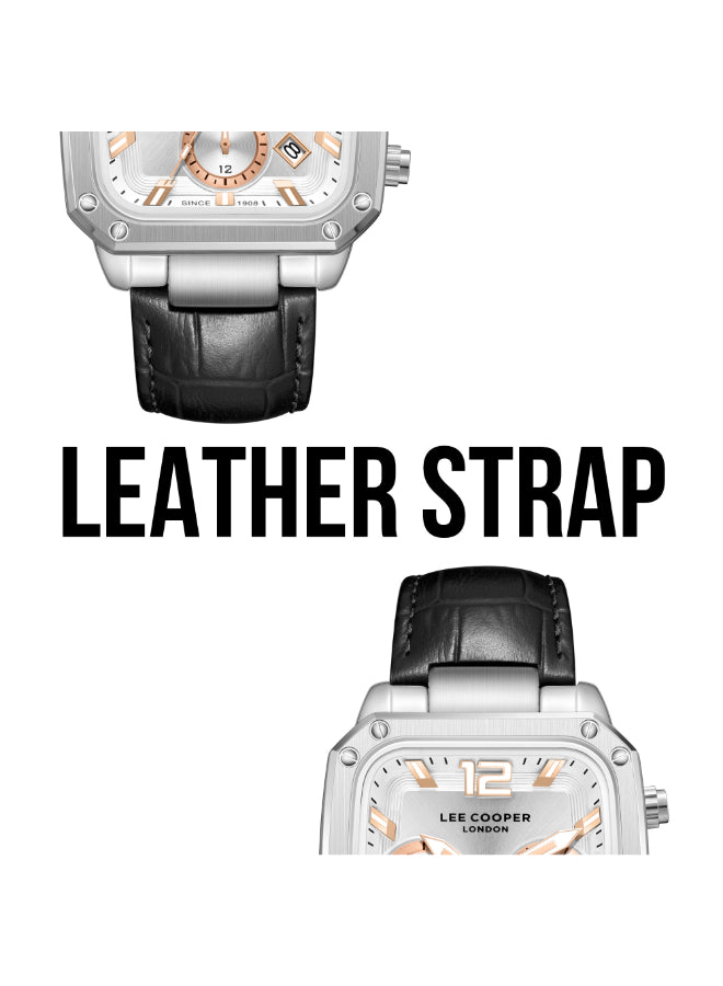 Lee Cooper Men's Multi Function Silver Dial Watch - LC08184.331