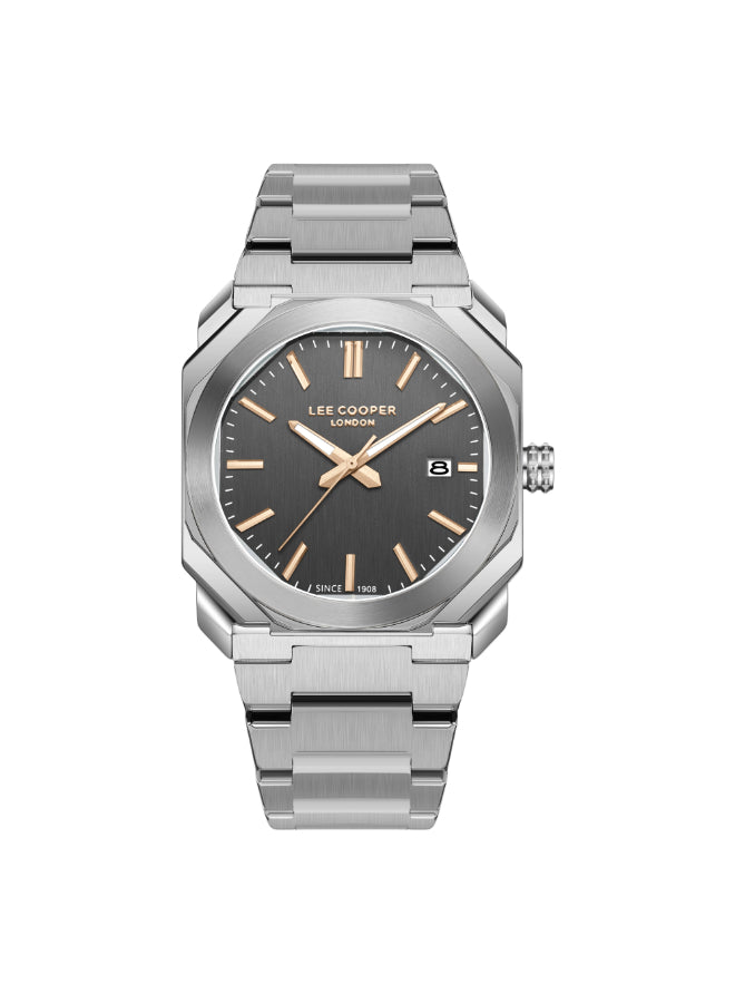 Lee Cooper Men's Analog Grey Dial Watch - LC08185.360