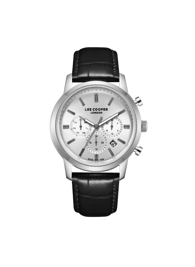 Lee Cooper Men's Multi Function Silver Dial Watch - LC08186.331