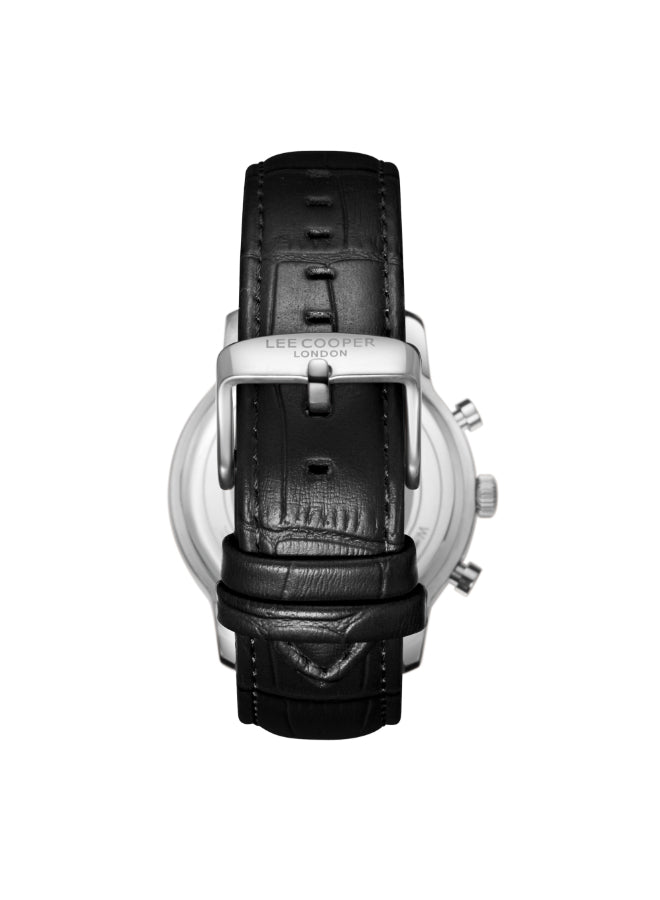 Lee Cooper Men's Multi Function Silver Dial Watch - LC08186.531