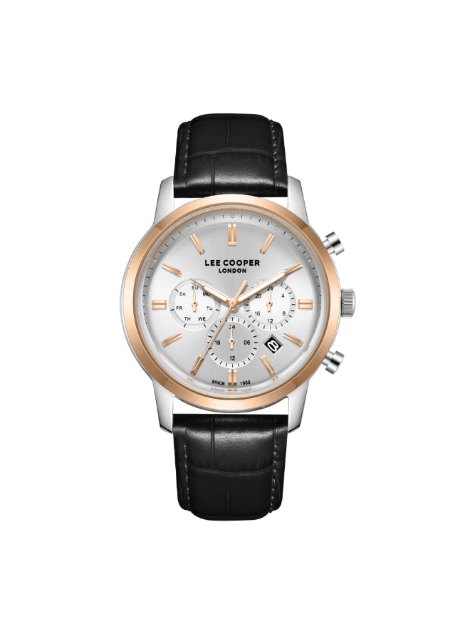 Lee Cooper Men's Multi Function Silver Dial Watch - LC08186.531