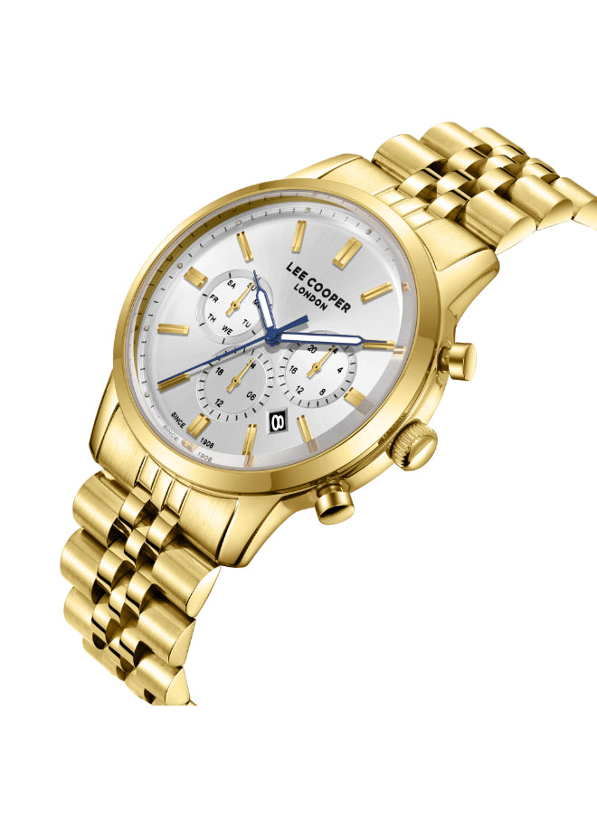 Lee Cooper Men's Multi Function Silver Dial Watch - LC08187.130