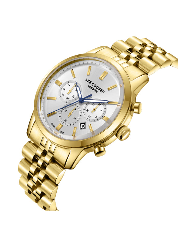 Lee Cooper Men's Multi Function Silver Dial Watch - LC08187.130
