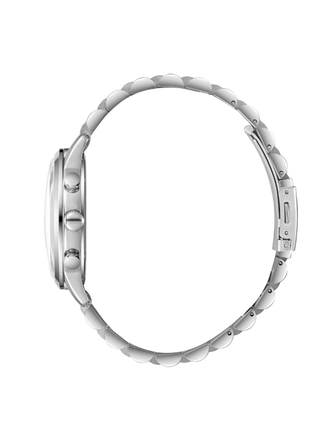 ساعة لي كوبر الرجالية متعددة الوظائف بمينا أزرق داكن - LC08187.390