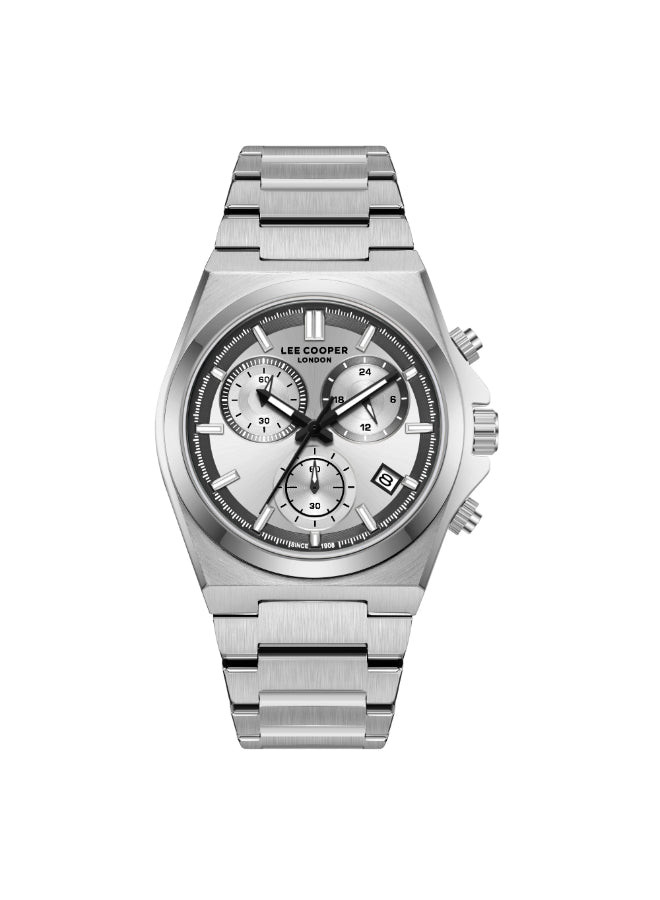 Lee Cooper Men's Multi Function Silver Dial Watch - LC08188.330