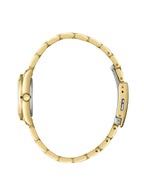 ساعة لي كوبر النسائية التناظرية ذات المينا الأخضر الداكن - LC08190.170