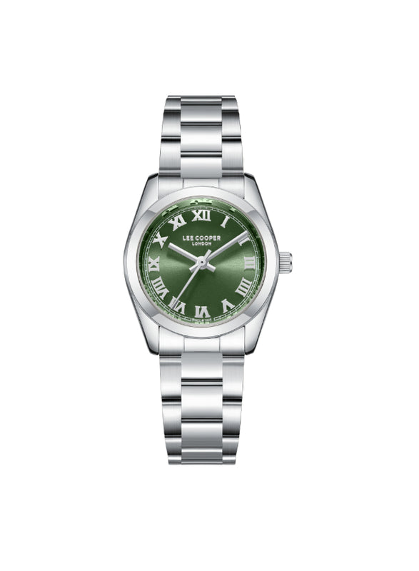 Lee Cooper Women's Analog Dark Green Dial Watch - LC08190.370