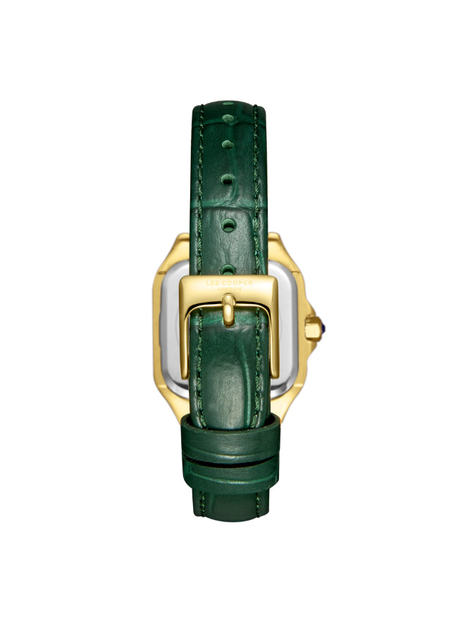 Lee Cooper Women's Analog Dark Green Dial Watch - LC08191.175