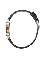 ساعة لي كوبر النسائية التناظرية ذات المينا البيضاء - LC08191.231