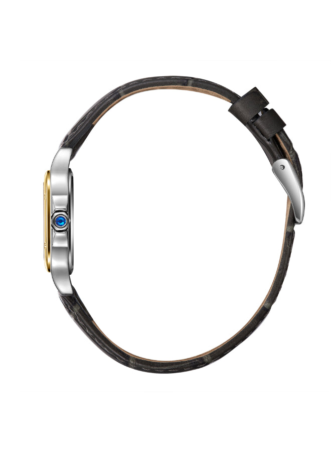 ساعة لي كوبر النسائية التناظرية ذات المينا البيضاء - LC08191.231