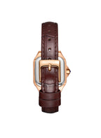 ساعة لي كوبر النسائية التناظرية ذات المينا البيضاء - LC08191.431