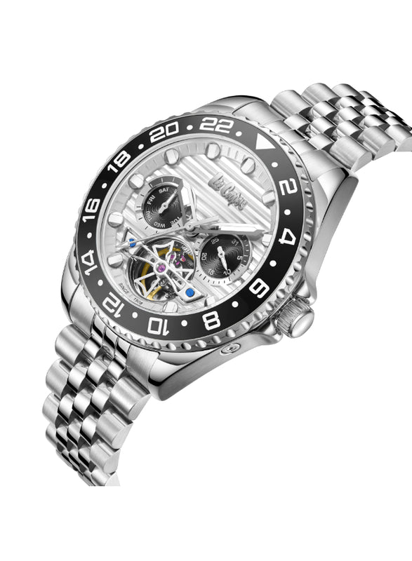 Lee Cooper Men's Automatic Silver Dial Watch - LC08192.330