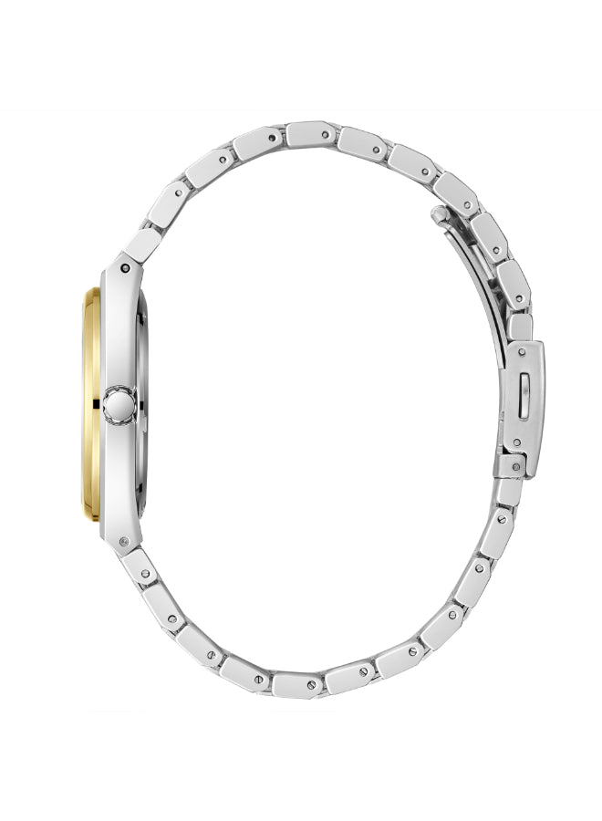 ساعة لي كوبر النسائية التناظرية ذات المينا الأزرق الداكن - LC08195.290