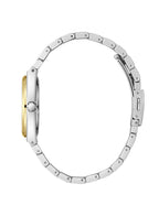 ساعة لي كوبر النسائية التناظرية ذات المينا الأزرق الداكن - LC08195.290