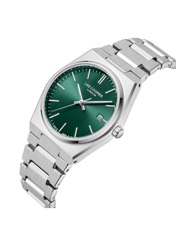 Lee Cooper Women's Analog Dark Green Dial Watch - LC08195.370