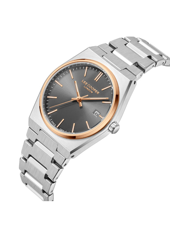 Lee Cooper Women's Analog Grey Dial Watch - LC08195.560