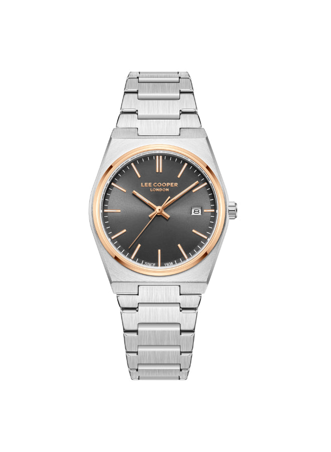 Lee Cooper Women's Analog Grey Dial Watch - LC08195.560