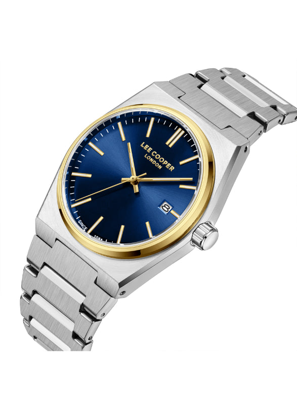 Lee Cooper Men's Analog Dark Blue Dial Watch - LC08196.290