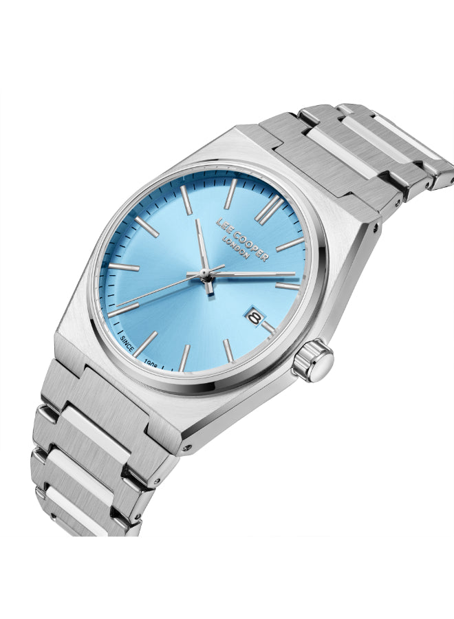Lee Cooper Men's Analog Blue Dial Watch - LC08196.300