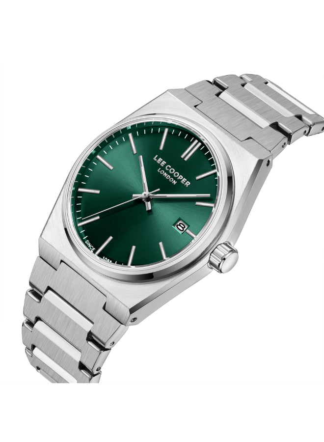 Lee Cooper Men's Analog Dark Green Dial Watch - LC08196.370
