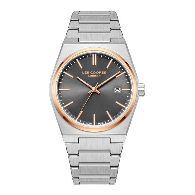 Lee Cooper Men's Analog Grey Dial Watch - LC08196.560