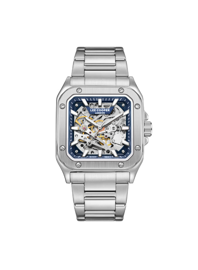 Lee Cooper Men's Automatic Dark Blue Dial Watch - LC08198.390