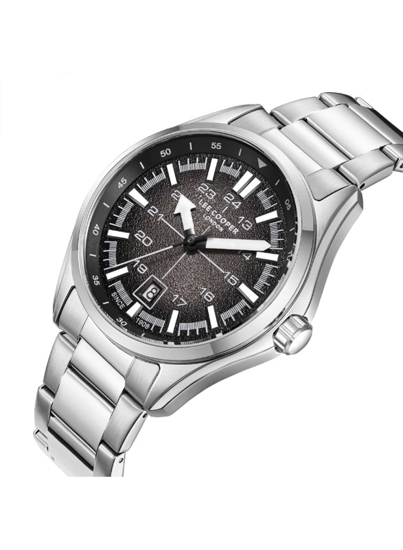 Lee Cooper Men's Analog Black Dial Watch - LC08200.350