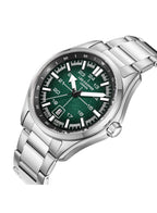 Lee Cooper Men's Analog Dark Green Dial Watch - LC08200.370