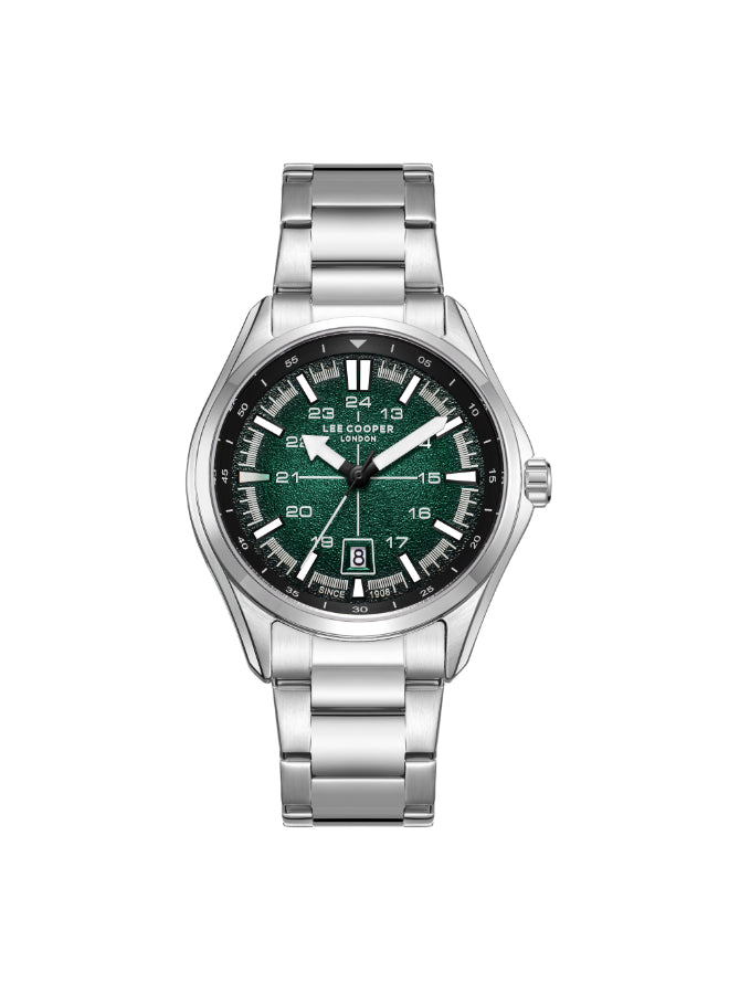 Lee Cooper Men's Analog Dark Green Dial Watch - LC08200.370