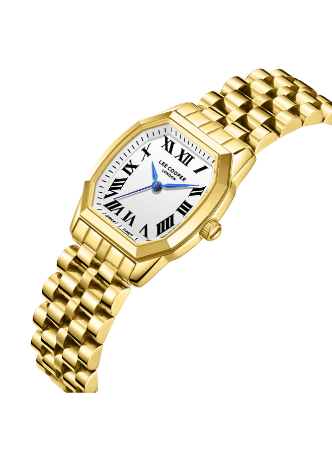 Lee Cooper Female's Analog White Dial Watch - LC08201.130