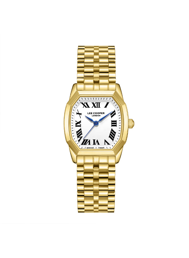 Lee Cooper Female's Analog White Dial Watch - LC08201.130