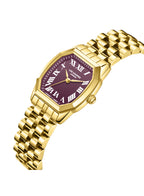 Lee Cooper Female's Analog PURPLE Dial Watch - LC08201.180