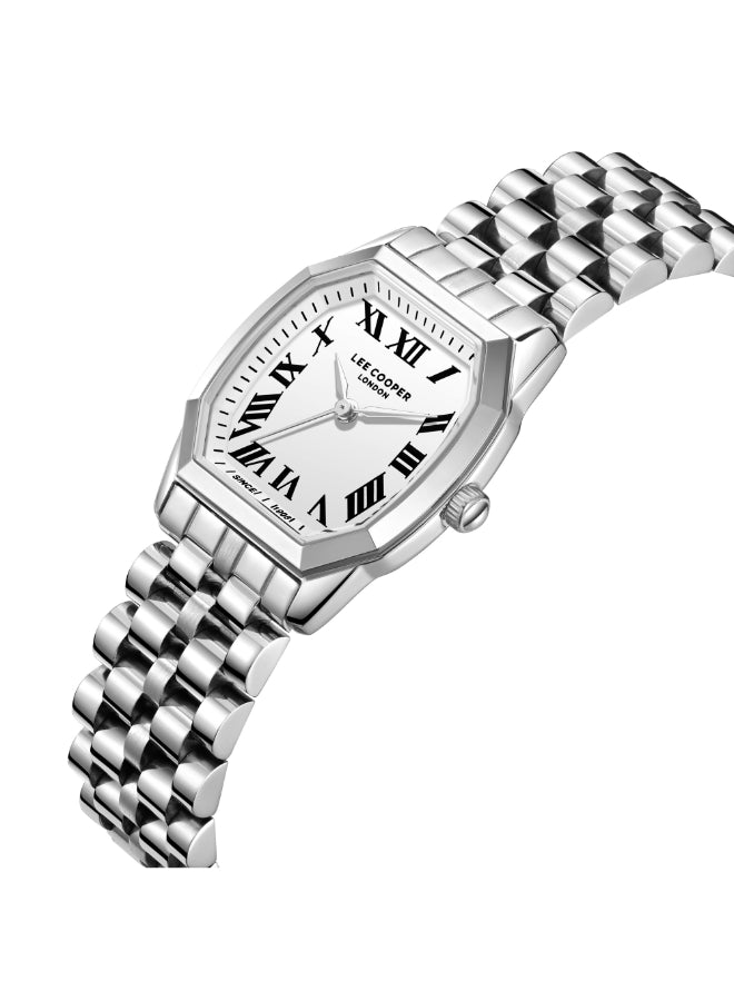 Lee Cooper Female's Analog White Dial Watch - LC08201.330