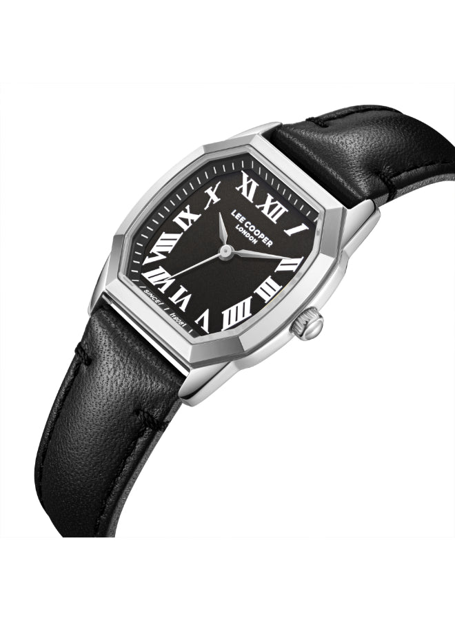 Lee Cooper Female's Analog Black Dial Watch - LC08202.351