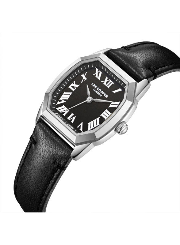 Lee Cooper Female's Analog Black Dial Watch - LC08202.351