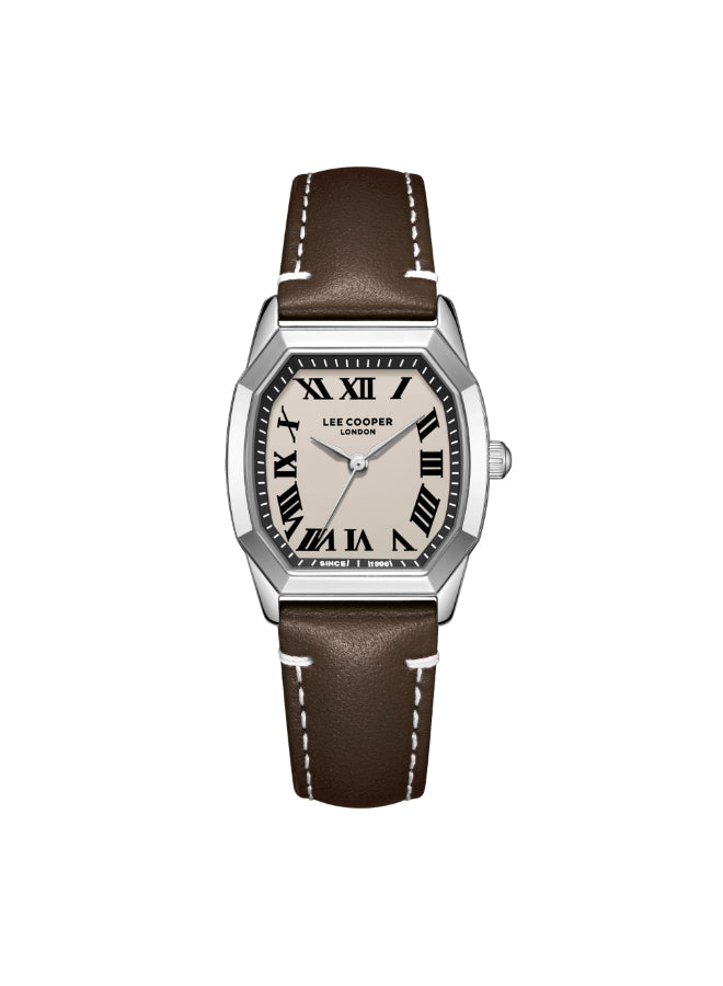 Lee Cooper Female's Analog Beige Dial Watch - LC08202.362