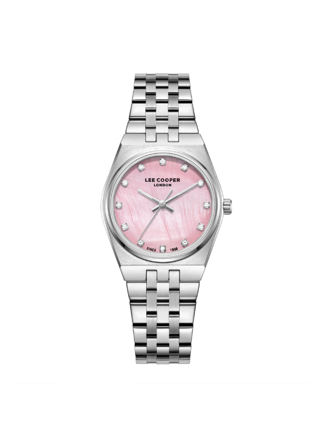 Lee Cooper Female's Analog PINK Dial Watch - LC08204.380