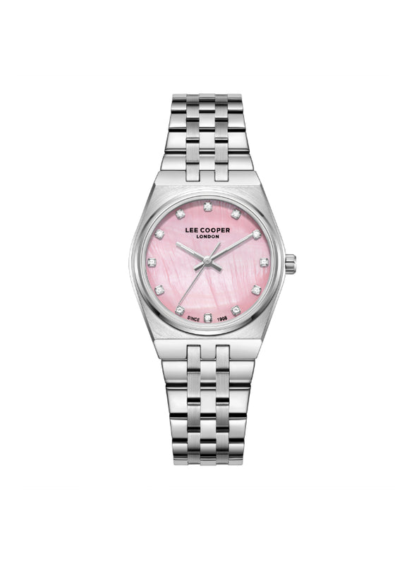Lee Cooper Female's Analog PINK Dial Watch - LC08204.380